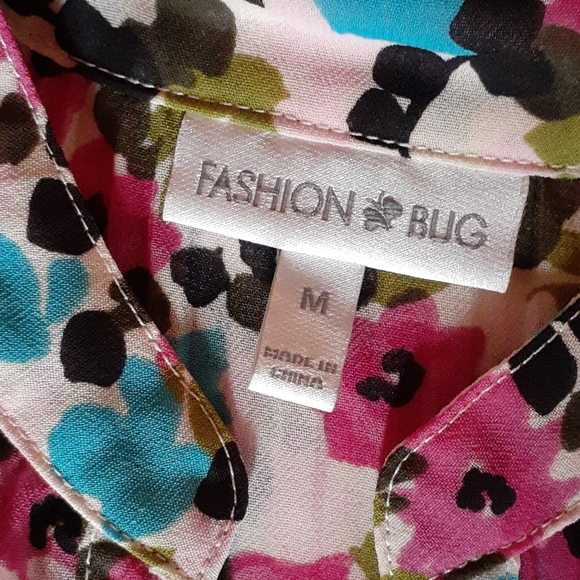 Flowered blouse - Picture 3 of 4